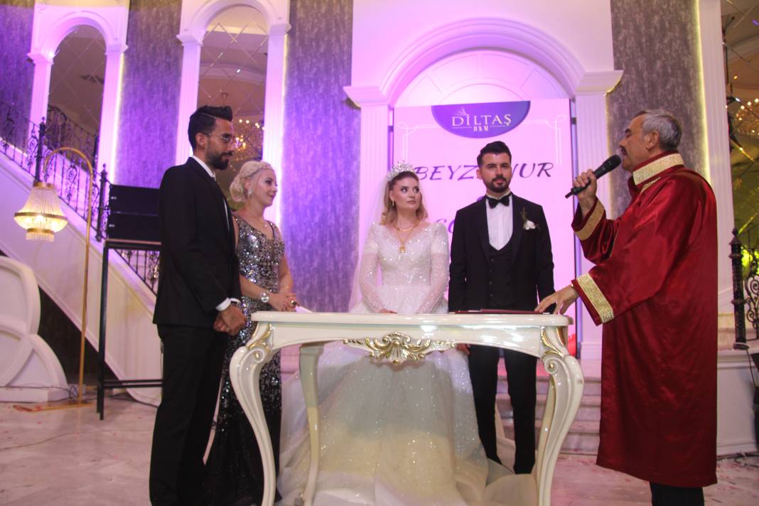 Beyza Nur ile Gökhan evlendi 1